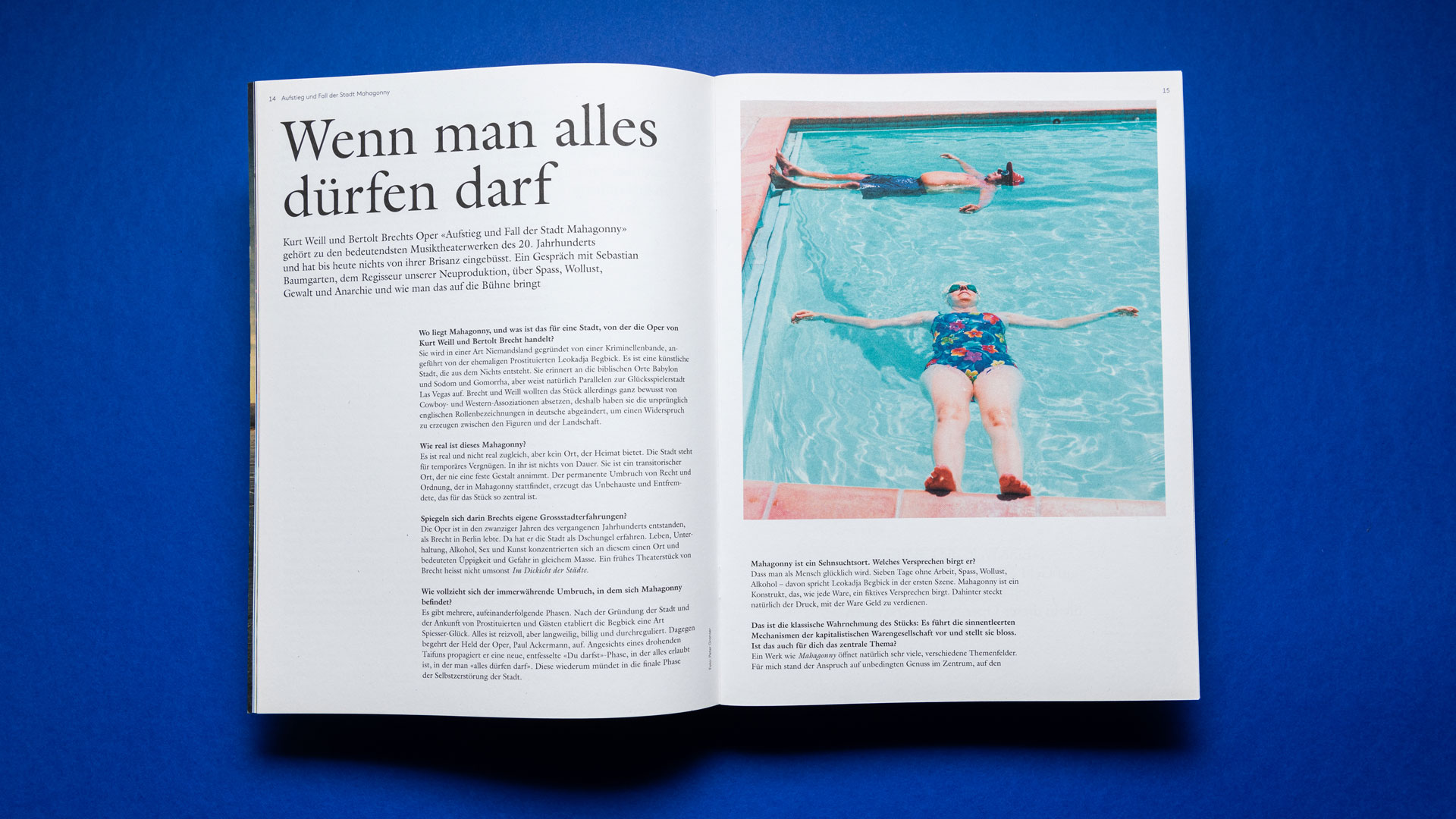 Swimming People Pool Magazin