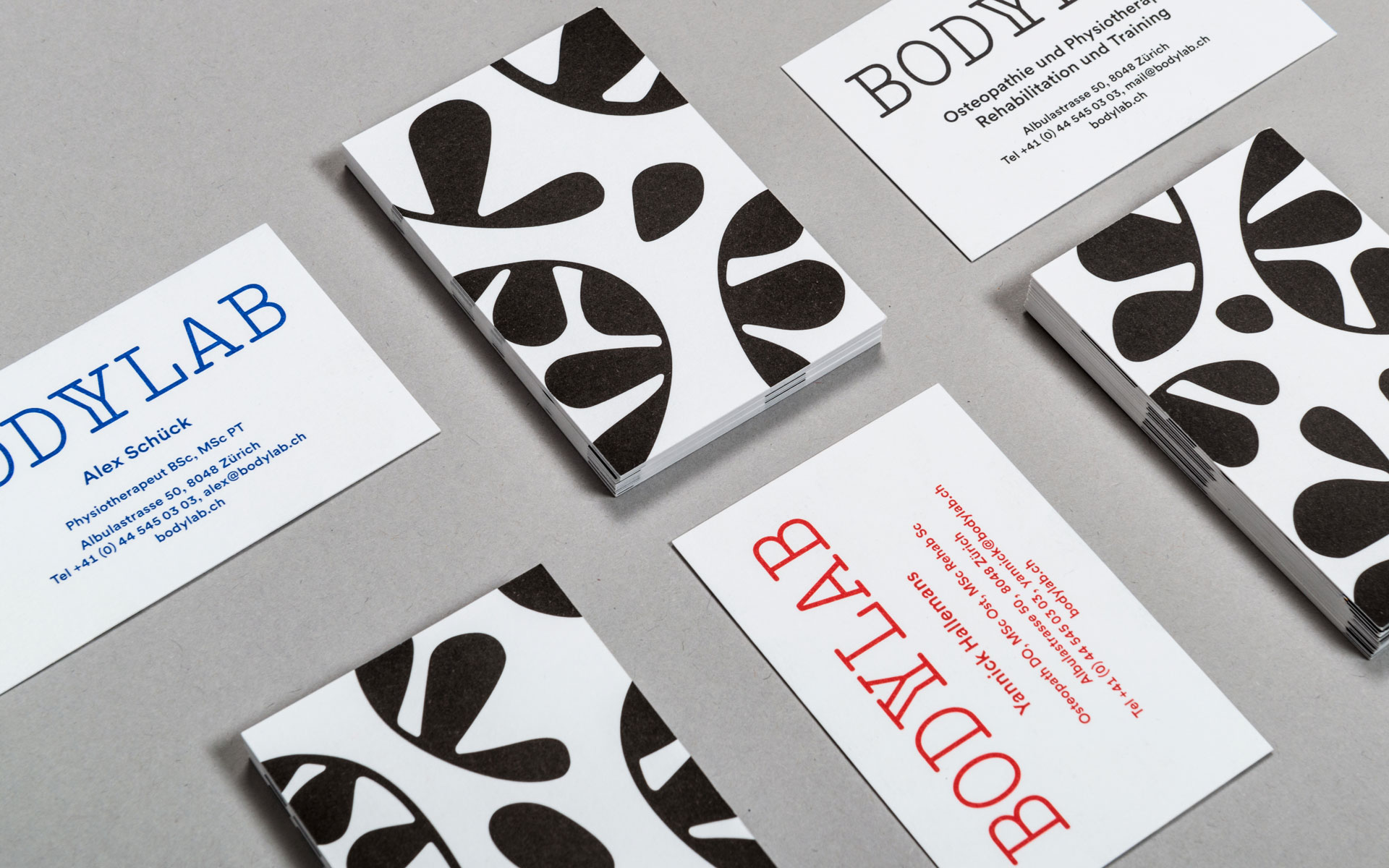 business card Bodylab Design