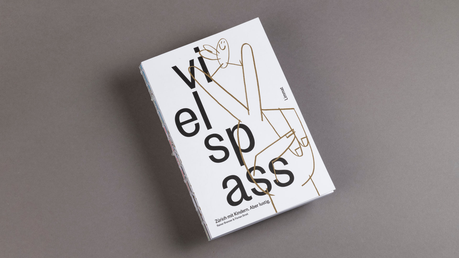 book cover front typography illustration